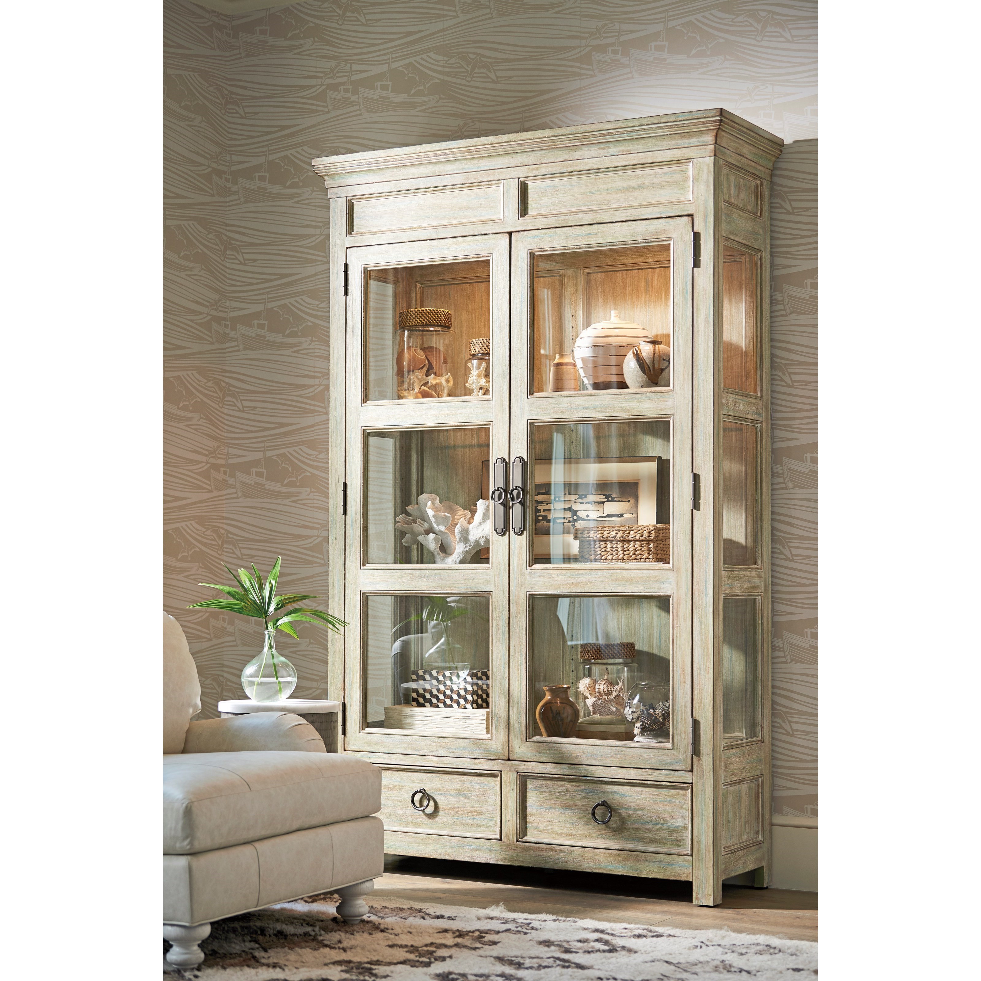 Tommy bahama store curio cabinet
